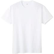 クルーネックTシャツ メンズ YV0613 Lサイズ ホワイト