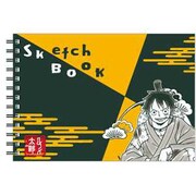 キャラクターグッズ HH0891 ワンピース 図案スケッチブック ルフィ