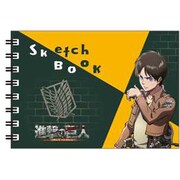 キャラクターグッズ HH0071 進撃の巨人 ミニ図案スケッチブック エレン