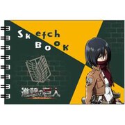 キャラクターグッズ HH0072 進撃の巨人 ミニ図案スケッチブック ミカサ