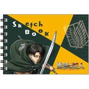 キャラクターグッズ HH0073 進撃の巨人 ミニ図案スケッチブック リヴァイ