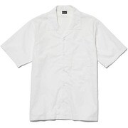 オープンカラー ショートスリーブシャツ GL50104P (W)ホワイト Mサイズ [アウトドア シャツ メンズ]