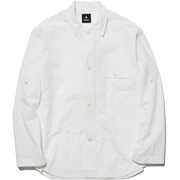 コーデュラ タイプライターカバーオールシャツ GM50134P (W)ホワイト Sサイズ [アウトドア シャツ メンズ]