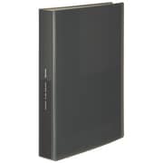クリヤーブック Glassele(グラッセル) 固定式 A4 100枚 ブラック ラ-GL100D
