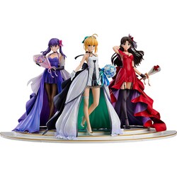 ヨドバシ.com - グッドスマイルカンパニー Good Smile Company Fate/stay night ～15th  Celebration Project～ セイバー 遠坂凛 間桐桜 ～15th Celebration Dress Ver.～ Premium Box  [1/7スケール 塗装済み完成品フィギュア 全高約250mm] 通販【全品無料配達】