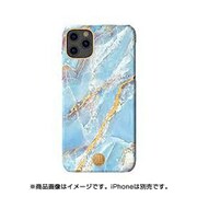 iPhone 11 Pro 用 ケース Marble Series Blue
