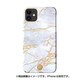 iPhone 11用 ケース Marble Series White