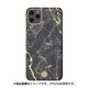 iPhone 11 Pro Max用 ケース Marble Series Black