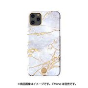 iPhone 11 Pro Max用 ケース Marble Series White