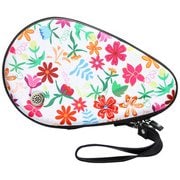 412008 [andro （アンドロ） 卓球 ラケットケース FULL DESIGN HARD CASE ホワイトフラワー]
