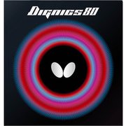 06050-006-A [Butterfly （バタフライ） 卓球 ラバー ハイテンション裏ラバー DIGNICS 80 ディグニクス80 レッド 厚]
