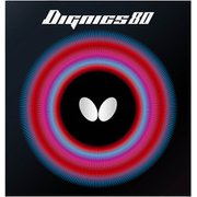 06050-278-A [Butterfly （バタフライ） 卓球 ラバー ハイテンション裏ラバー DIGNICS 80 ディグニクス80 ブラック 厚]