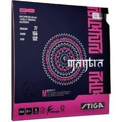 1708160517 [STIGA （スティガ） 卓球 ラバー テンション系裏ソフトラバー MANTRA M（マントラ M）レッド 中厚]