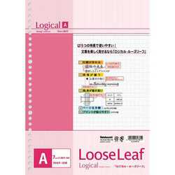 ロジカルルーズリーフ A4 A罫 50枚 LL-A401A