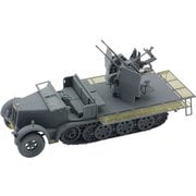 G72-205 WWII ドイツ陸軍 Sd.Kfz.7/1 8ｔハーフトラック20mm四連高射砲搭載型 初期型 コンプリート版 [1/72スケール プラモデル]
