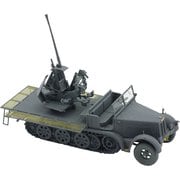 G72-206 WWII ドイツ陸軍 Sd.Kfz.7/2 8ｔハーフトラック37mm高射砲搭載型 初期型 コンプリート版 [1/72スケール プラモデル]