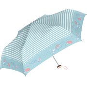 子供折傘 50cm カフェドーナツ サックス 640-004