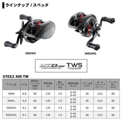 ヨドバシ.com - ダイワ Daiwa STEEZ AIR TW 500XXHL 通販【全品