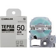テプラ PRO テープカートリッジ 50mm幅 8m 透明 ST50K