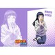 NARUTO 描き下ろし A4クリアファイル ヒナタ [キャラクターグッズ]