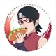BORUTO 描き下ろし 缶バッジ サラダ [キャラクターグッズ]
