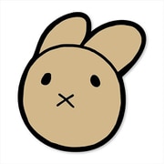 映像研には手を出すな！ うさぎワッペン 着脱式 [キャラクターグッズ]