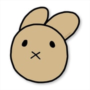 映像研には手を出すな！ GG3耐ステッカー うさぎ [キャラクターグッズ]