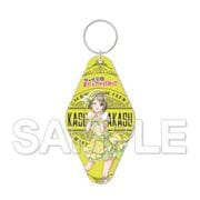 虹ヶ咲学園 スクールアイドル同好会 ルームキー風 モーテルキーホルダー 中須かすみ [キャラクターグッズ]