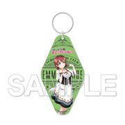 虹ヶ咲学園 スクールアイドル同好会 ルームキー風 モーテルキーホルダー エマ・ヴェルデ [キャラクターグッズ]