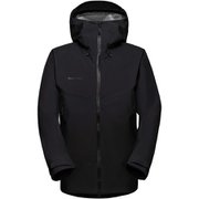Crater HS Hooded Jacket Men 1010-27700 0001_black XXLサイズ [アウトドア 防水ジャケット メンズ]