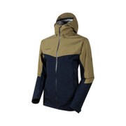 コンヴェイツアーエイチエスフーデットジャケットメン Convey Tour HS Hooded Jacket AF Men 1010-28450 40123 olive-marine Lサイズ [アウトドア ジャケット メンズ]