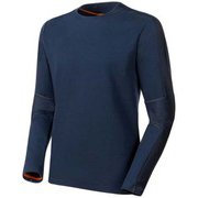 ZUN ML Crew Neck Men 1014-01571 5118 marine XLサイズ [アウトドア カットソー メンズ]