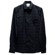 マウンテンロングスリーブシャツメン Mountain Longsleeve Shirt Men 1015-00351 00469 black-dark ocean Sサイズ(日本：Mサイズ) [アウトドア シャツ メンズ]
