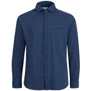 マウンテンロングスリーブシャツメン Mountain Longsleeve Shirt Men 1015-00351 50321 peacoat-gentian Sサイズ(日本：Mサイズ) [アウトドア シャツ メンズ]