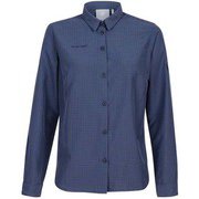 Aada Longsleeve Shirt Women 1015-00580 50125 peacoat Mサイズ [アウトドア シャツ レディース]