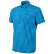 レニーシャツメン Lenni Shirt Men 1015-00300 50371 gentian-titanium Sサイズ(日本：Mサイズ) [アウトドア シャツ メンズ]