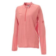 Aegility Half Zip Longsleeve AF Women 1016-00720 3615 poinciana melange Sサイズ [アウトドア カットソー レディース]