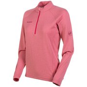Aegility Half Zip Longsleeve AF Women 1016-00720 sundown melange Mサイズ [アウトドア カットソー レディース]
