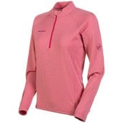 Aegility Half Zip Longsleeve AF Women 1016-00720 sundown melange Lサイズ [アウトドア カットソー レディース]