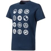 Massone T-Shirt Men 1017-00951 5118 marine Sサイズ [アウトドア カットソー メンズ]