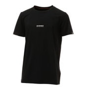 QD Logo Print T-Shirt AF Men 1017-02010 00253 black PRT1 Sサイズ [アウトドア カットソー メンズ]