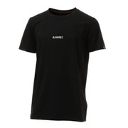 QD Logo Print T-Shirt AF Men 1017-02010 00253 black PRT1 Lサイズ [アウトドア カットソー メンズ]
