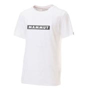 QD Logo Print T-Shirt AF Men 1017-02010 00472 white PRT2 Mサイズ [アウトドア カットソー メンズ]