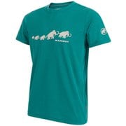 QD Logo Print T-Shirt AF Men 1017-02010 50385 fanfare PRT3 Sサイズ [アウトドア カットソー メンズ]