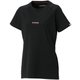 QD Logo Print T-Shirt AF Women 1017-02020 00253 black PRT1 Mサイズ [アウトドア カットソー レディース]