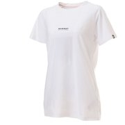 QD Logo Print T-Shirt AF Women 1017-02020 00471 white PRT1 XSサイズ [アウトドア カットソー レディース]