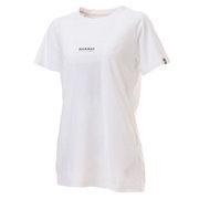 QD Logo Print T-Shirt AF Women 1017-02020 00471 white PRT1 Sサイズ [アウトドア カットソー レディース]