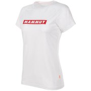 QD Logo Print T-Shirt AF Women 1017-02020 00472 white PRT2 Lサイズ [アウトドア カットソー レディース]