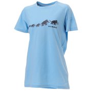 QD Logo Print T-Shirt AF Women 1017-02020 50386 whisper PRT3 Lサイズ [アウトドア カットソー レディース]
