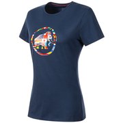 ネイションズティシャツウィメン Nations T-Shirt Women 1017-02230 50125 peacoat Mサイズ [アウトドア カットソー レディース]